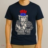 Uncle Sam I Want You 4th of July USA Mashup T-Shirt thumb 3
