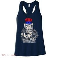 Uncle Sam I Want You 4th of July USA Mashup Women's Tank Top thumb 0