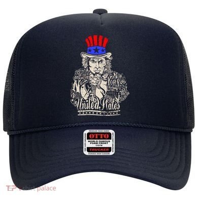 Uncle Sam I Want You 4th of July USA Mashup Hat