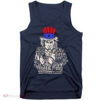 Uncle Sam I Want You 4th of July USA Mashup Tank Top thumb 0