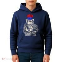 Uncle Sam I Want You 4th of July USA Mashup Kids Hoodie thumb 4