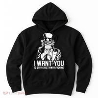 Uncle Sam I Want You To Save 6 Feet Away From Me Hoodie thumb 0