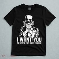 Uncle Sam I Want You To Save 6 Feet Away From Me T-Shirt thumb 5