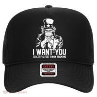 Uncle Sam I Want You To Save 6 Feet Away From Me Hat thumb 0