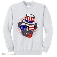 Uncle Sam Pug Sweatshirt thumb 0