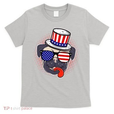 Uncle Sam Pug T-Shirt