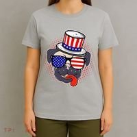 Uncle Sam Pug T-Shirt thumb 4
