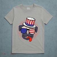 Uncle Sam Pug T-Shirt thumb 5