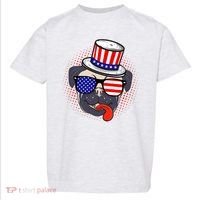 Uncle Sam Pug Toddler T-Shirt thumb 0