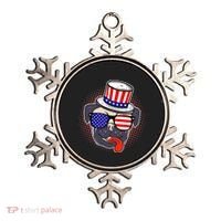 Uncle Sam Pug Ornament thumb 0
