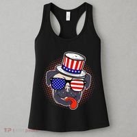 Uncle Sam Pug Women's Tank Top thumb 3