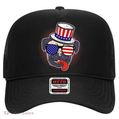 Uncle Sam Pug Hat