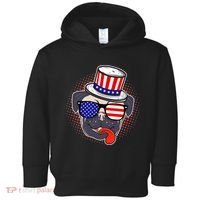 Uncle Sam Pug Toddler Hoodie thumb 0