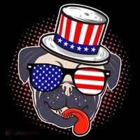 Uncle Sam Pug Visor thumb 3