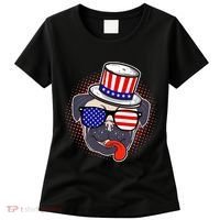 Uncle Sam Pug Women's T-Shirt thumb 0