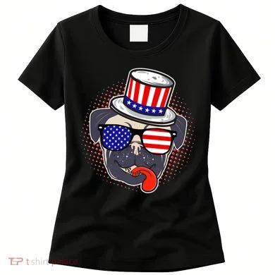 Uncle Sam Pug Women's T-Shirt