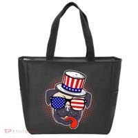 Uncle Sam Pug Tote Bag thumb 0