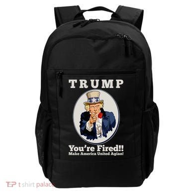 Uncle Sam Trump You're Fired Make America United Again Backpack