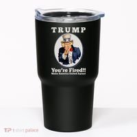 Uncle Sam Trump You're Fired Make America United Again Tumbler thumb 0