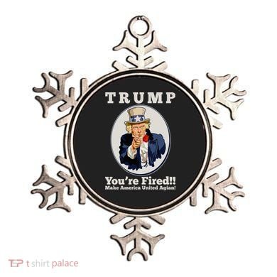 Uncle Sam Trump You're Fired Make America United Again Ornament