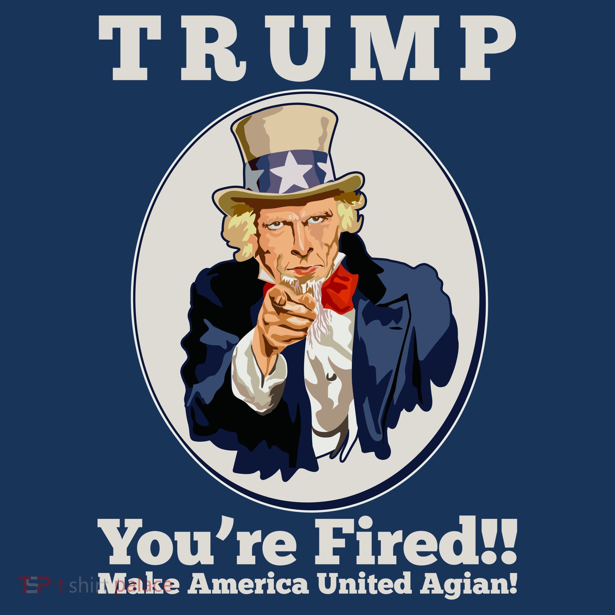 Uncle Sam Trump You're Fired Make America United Again Hat