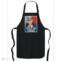 Uncle Sam Trump You're Fired Poster Apron thumb 0