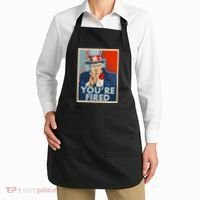 Uncle Sam Trump You're Fired Poster Apron thumb 2