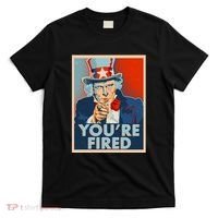 Uncle Sam Trump You're Fired Poster T-Shirt thumb 0