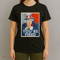 Uncle Sam Trump You're Fired Poster T-Shirt thumb 4