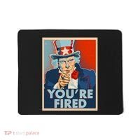 Uncle Sam Trump You're Fired Poster Mousepad thumb 0