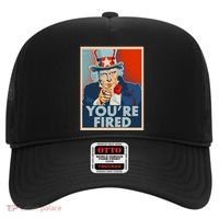 Uncle Sam Trump You're Fired Poster Hat thumb 0