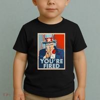 Uncle Sam Trump You're Fired Poster Toddler T-Shirt thumb 2