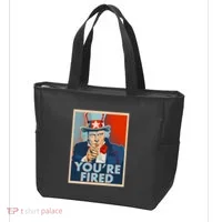 Uncle Sam Trump You're Fired Poster Tote Bag thumb 3