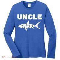 Uncle Shark Women's Long Sleeve Shirt thumb 0