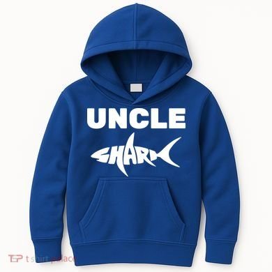 Uncle Shark Kids Hoodie
