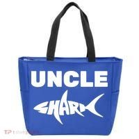 Uncle Shark Tote Bag thumb 0