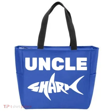 Uncle Shark Tote Bag
