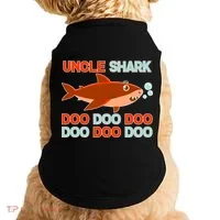 Uncle Shark Doo Doo Doo Doggie Tank thumb 0