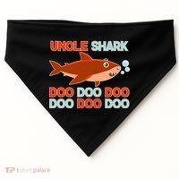 Uncle Shark Doo Doo Doo USA-Made Doggie Bandana thumb 0