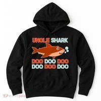 Uncle Shark Doo Doo Doo Hoodie thumb 0