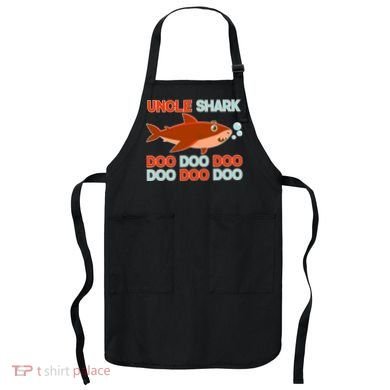 Uncle Shark Doo Doo Doo Apron