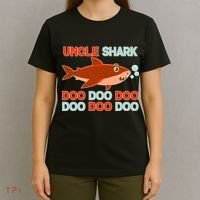 Uncle Shark Doo Doo Doo T-Shirt thumb 4