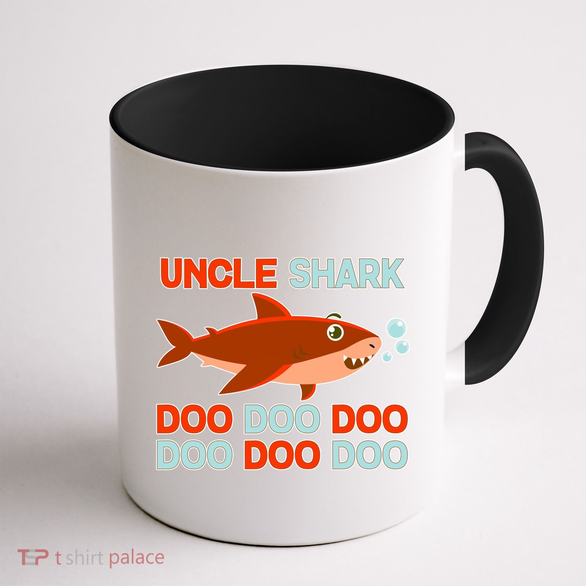 Uncle Shark Doo Doo Doo Coffee Mug