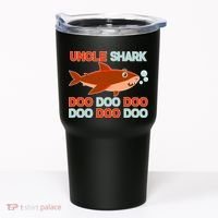 Uncle Shark Doo Doo Doo Tumbler thumb 0