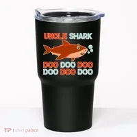 Uncle Shark Doo Doo Doo Tumbler thumb 0