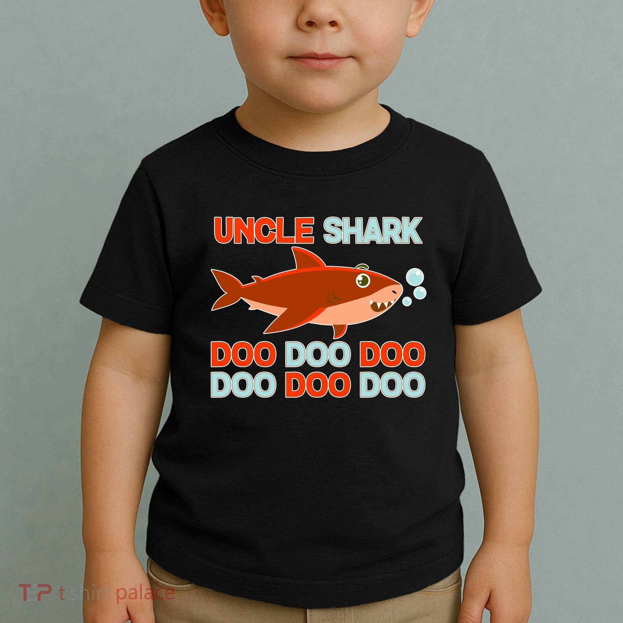 Uncle Shark Doo Doo Doo Toddler T-Shirt