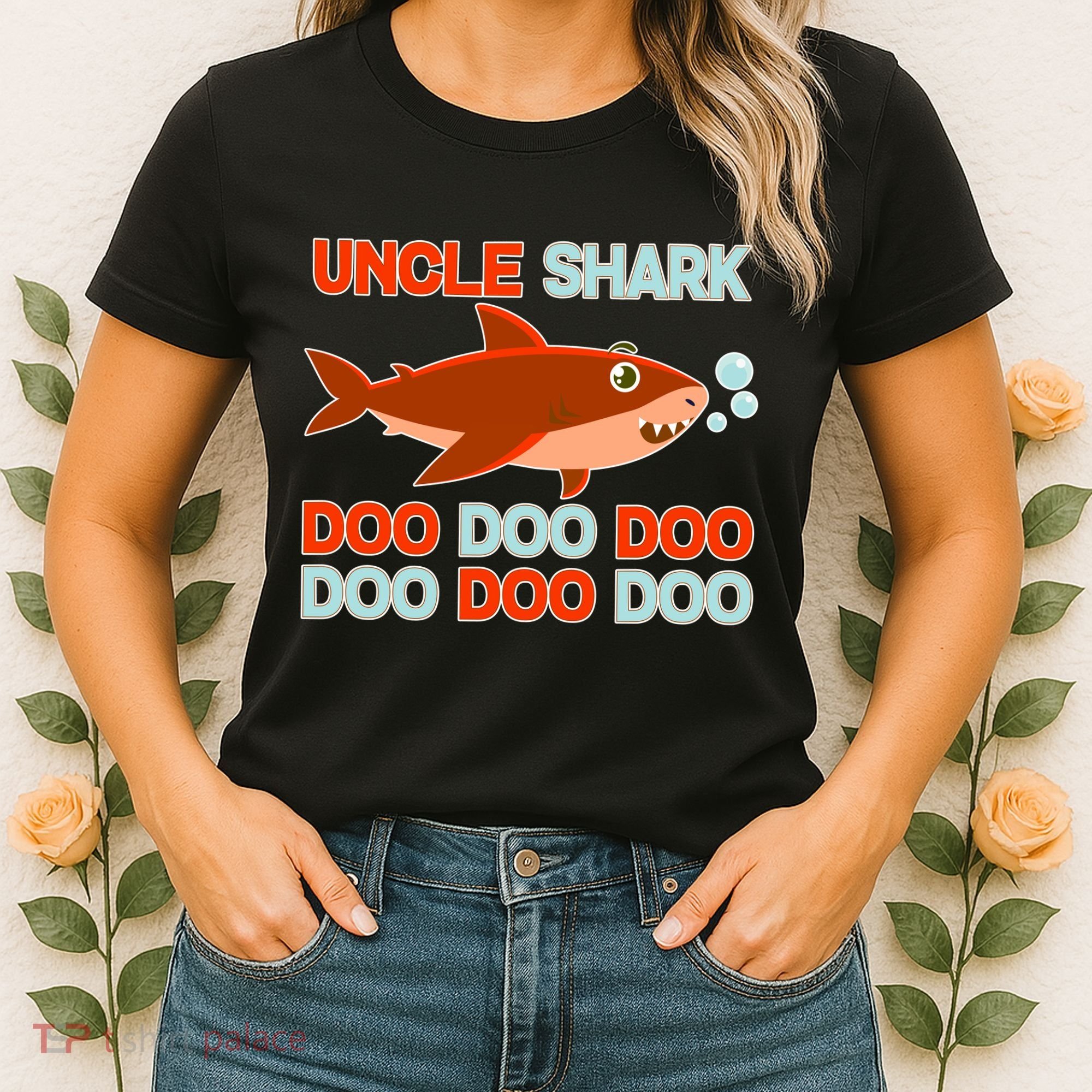 Uncle Shark Doo Doo Doo Women's T-Shirt