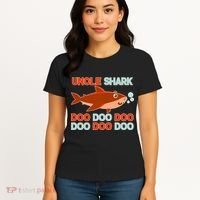 Uncle Shark Doo Doo Doo Women's T-Shirt thumb 4