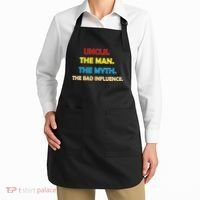 Uncle The Man Myth Legend The Bad Influence Apron thumb 2