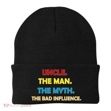 Uncle The Man Myth Legend The Bad Influence Beanie
